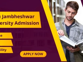Guru Jambheshwar University Admission