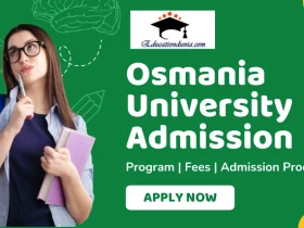 Osmania University Admission