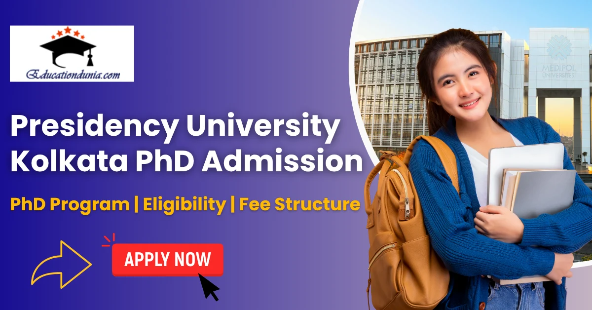 Presidency University Kolkata PhD Admission